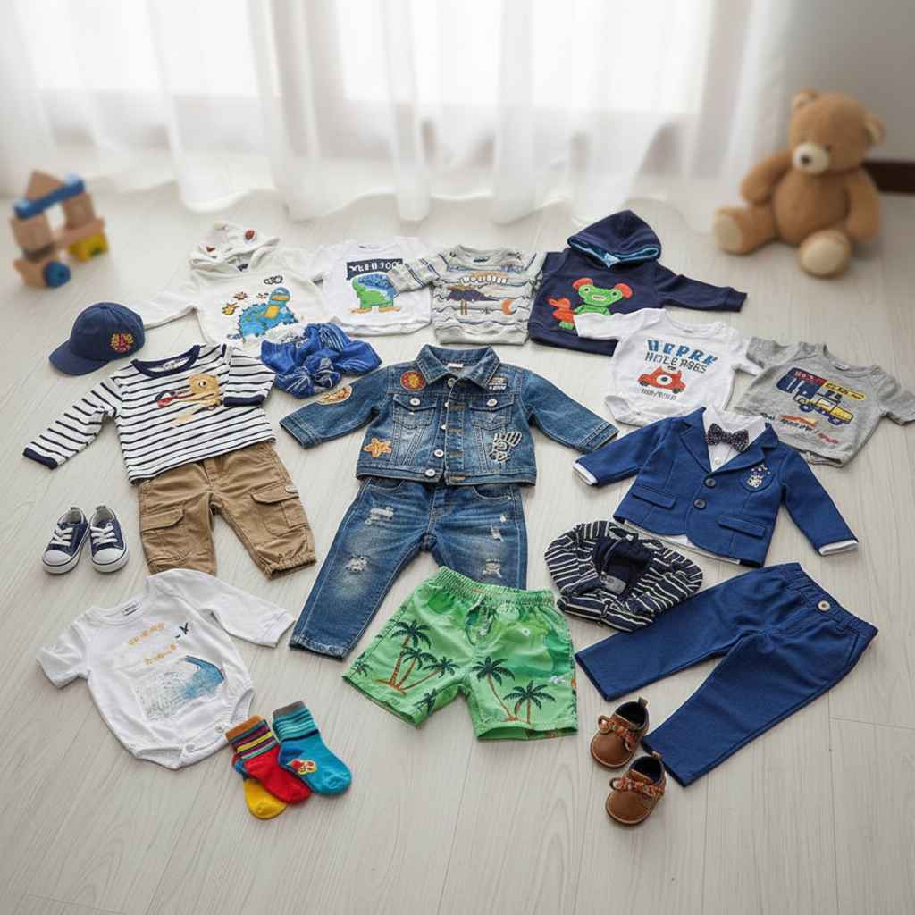 انواع لباس بچگانه برای پسران